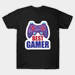 Best Gamer joystick Design for Gamers and Gaming Lovers T-Shirt